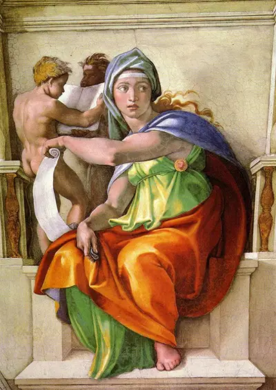 Die Delphische Sibylle Michelangelo